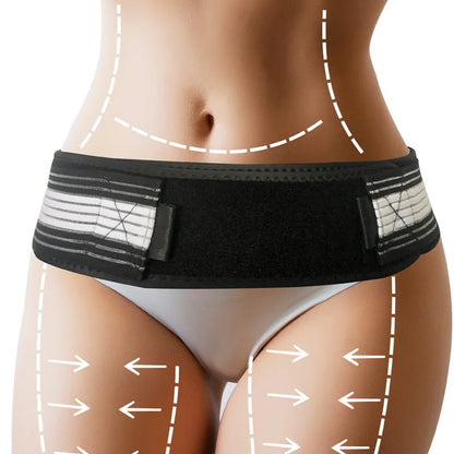 Sacroiliac SI Joint Hip Belt Lower Back Support-Hip Braces for Hip Pain Pelvic Support Belt Sciatica Pelvis Lumbar Pain Relief