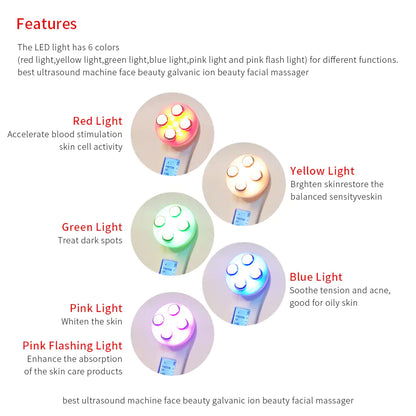 LED Facial Massage Device